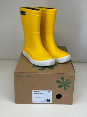 Paire DE Chaussures Enfant Meduse Airport Taille 25 Jaune/BL…