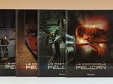trois affiches de cinéma accrochées au mur d'une pièce