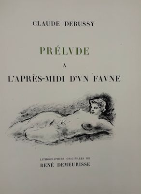 MALLARMÉ (Stéphane). Prélude à l'après-midi d'un faune. Pari…