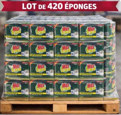lot de 420 eponges de mountain dew