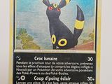 une carte sur laquelle figure l'image d'un personnage de Pokémon