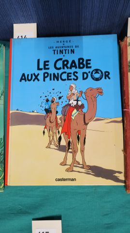 TINTIN: le crabe aux pinces d’or. Casterman, 1960.