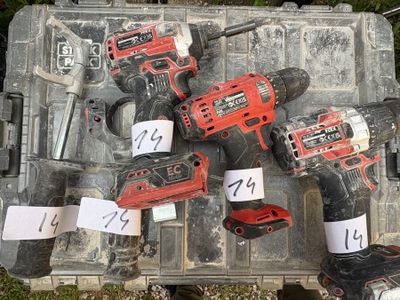 many tools that are sitting on a box