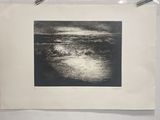 une image représentant une photo en noir et blanc accrochée à un mur