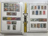 a lot of stamps on the pages of a book