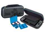 the nintendo wii game console carrying case is open and ready to be used