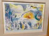 une image d'une image d'une peinture dans un cadre