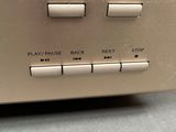 a close up of the controls on a stereo system