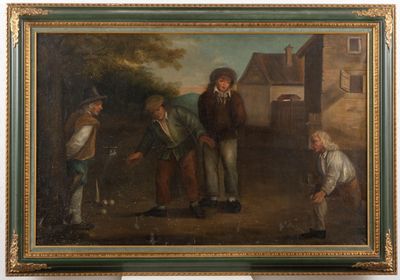 Dans le style de l'école flamande, fin du XVIIIème ou début …