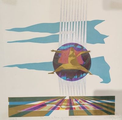 Pedro PORTUGAL (1937-2005) Coffret comprenant 5 sérigraphies…