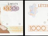 deux images d'une série de billets de banque sur lesquels figure le portrait d'un homme