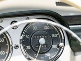 a close up of a car dashboard with a speedometer