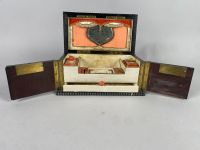 Coffret à bijoux en bois noirci à déor de marqueterie Boulle… (photo 6)