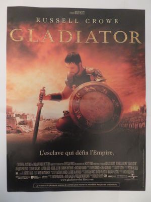 Gladiator - affiche de film français - 27 x 40 - 2003 - Russell Crowe