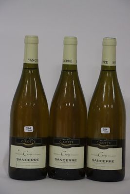 3 bouteilles de Sancerre domaine la croix Saint Laurent (Joël et Silvi - Photo 1
