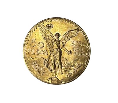 une image représentant une pièce d'or sur laquelle figure le portrait d'une femme