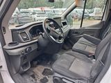 a car that has a steering wheel and some seats in it