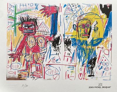 Jean-Michel Basquiat (1960-1988) (D'après)