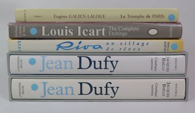 four books stacked on top of each other on a white surface