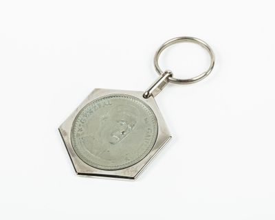 Trésor du Patrimoine Porte clef "Charles de Gaulle"