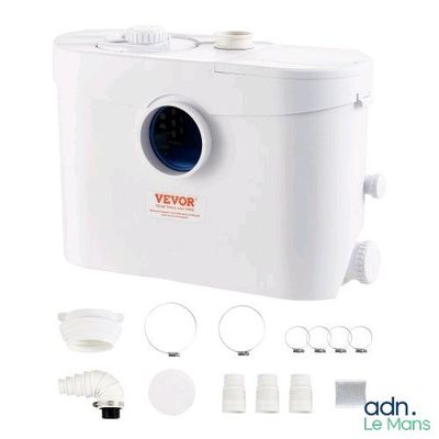 an image of a white camera with a lens and accessories