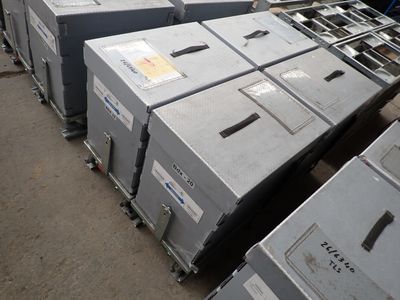 a lot of boxes that are sitting on the ground