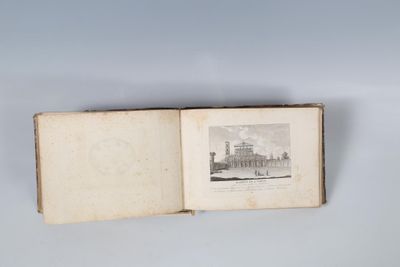 ITALIE ROME. Fin XVIIIème siècle Petit recueil oblong illust…