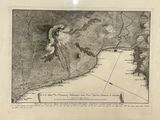 an old map of the city of new york and the surrounding area of the island