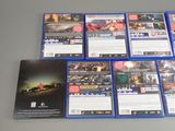a lot of video game covers on the table