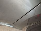 a close up view of a car ' s front bumper