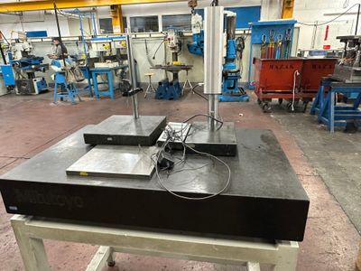 marbre de contrôle 1 palmer 1 colonne de mesure TESA WHITE - Photo 1