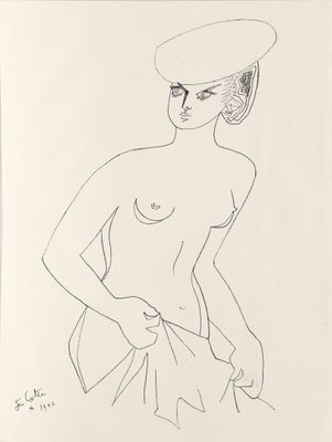 l'image d'un dessin d'une femme coiffée d'un chapeau