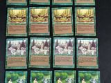 gros plan d'un jeu de cartes sur une table