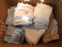 LOT DE LINGE DE MAISON en coton comprenant serviettes de toi…