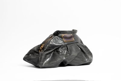 MARC BY MARC JACOBS Sac de forme bowling en vinyle imprimé f…