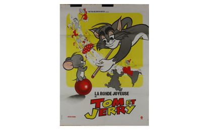William HANNA (1910-2001). Affiche du film "La ronde joyeuse…