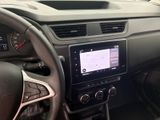 the dashboard of a car with a steering wheel and a dash board
