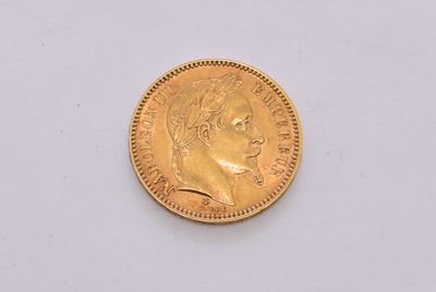 Monnaie de 20 francs or NAPOLEON III (lauré) - Vente sur d… - Photo 1