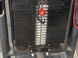 a close up of a machine that is on display