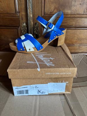 Pointure 39 - Ippon Vintage Sock Clowns, Coloris Bleu - Neuf…