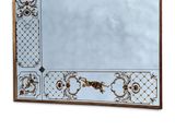 an image of a decorative mirror with a bird on it