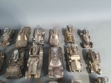 a lot of toy cars that are sitting on a table