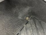 a bug that is sitting on the floor of a car
