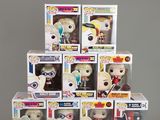 many different types of pop vinyl figures in the box