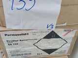 a stack of boxes that have some papers on them