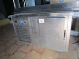 an image of a stainless steel counter top in a kitchen
