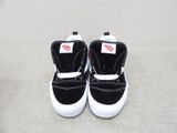 nike air force 1 mid black / white / red