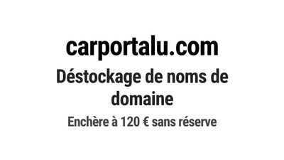 Nom de domaine carportalu.com. Catégorie: Construction et BT…