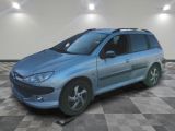 a picture of a blue car parked in a garage