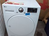 a washing machine and a dryer sitting next to each other